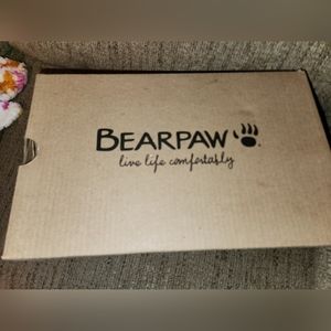 BearPaw Sage Green Leather Sandals